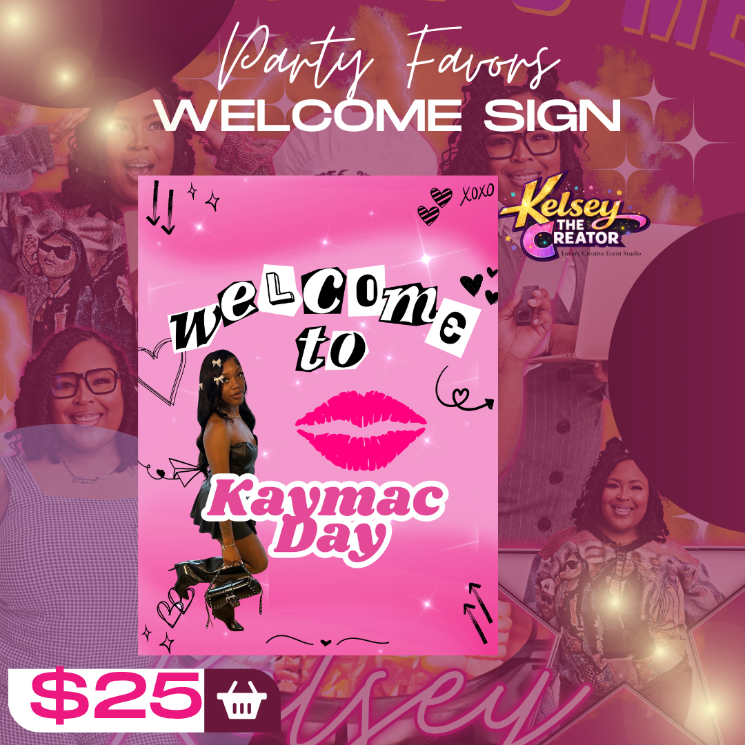 Custom Welcome Signs β¨π