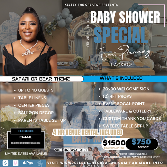 BABY SHOWER PACKAGE